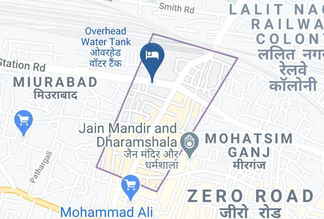 Allahabad - Hotel Shanti Maps