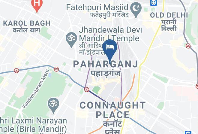 Paharganj - Hotel Shanti Plaza Maps