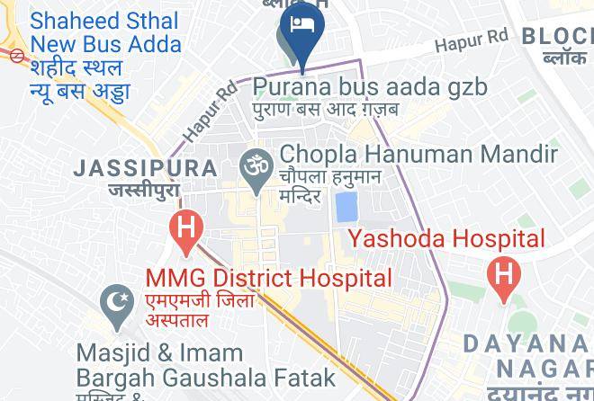 Ghaziabad - Hotel Sharda Maps