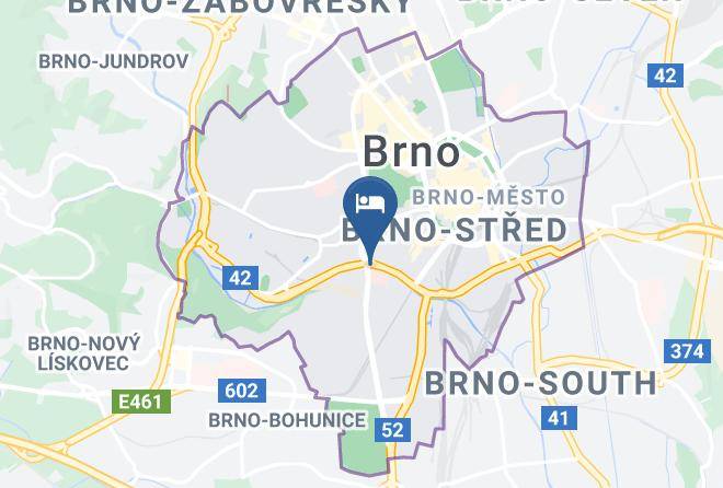 Brno - Hotel Sharingham Maps