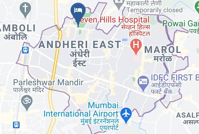 Mumbai - Hotel Sharmin Residency Maps