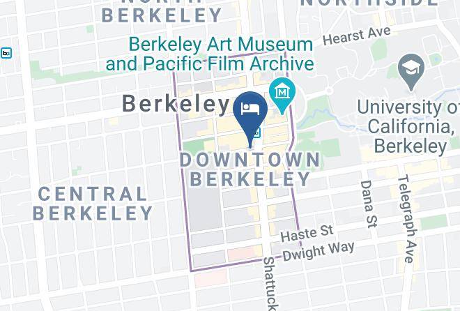 Alameda - Hotel Shattuck Plaza Maps