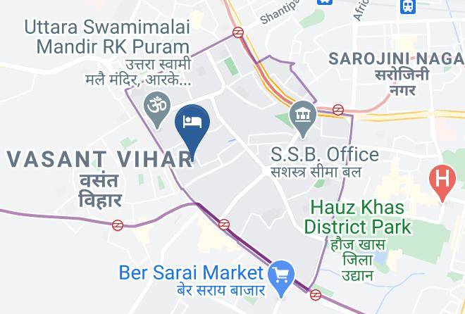 New Delhi - Hotel Shayam Maps