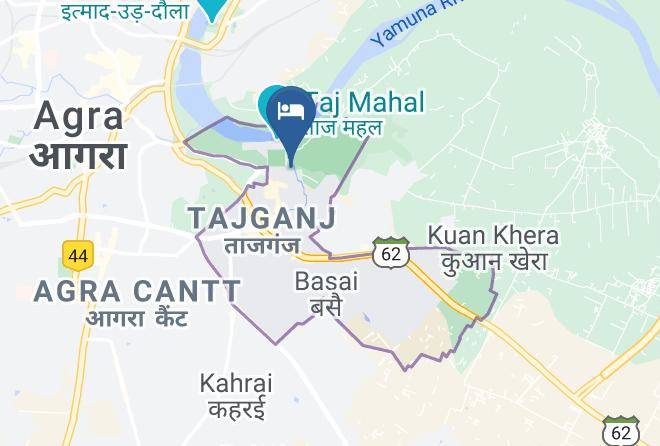 Agra - Hotel Sheela Maps