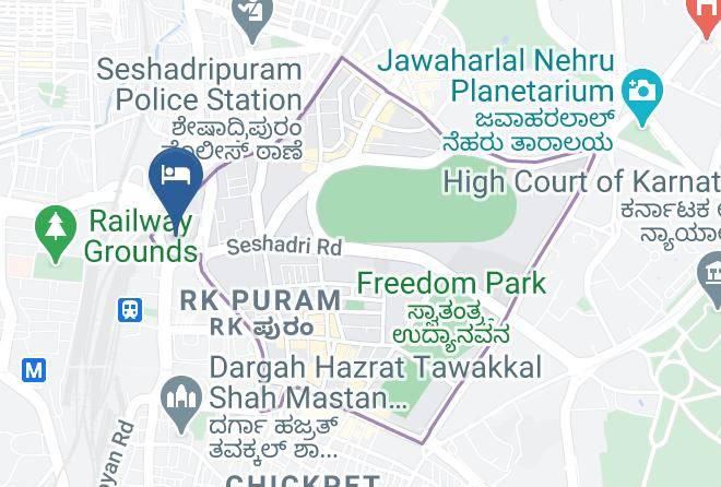 Hotel Sheetal Residency Map