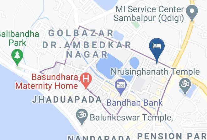 Sambalpur - Hotel Sheetal Maps