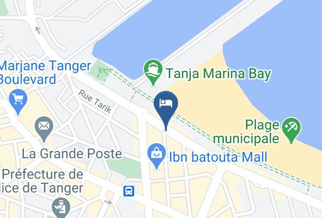 Tangiers - Hotel Sheherazade Maps