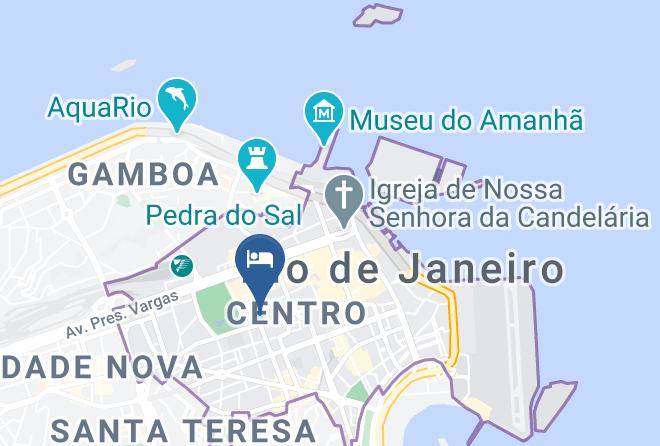Rio De Janeiro Centro - Hotel Sheik Maps