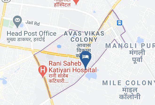 Hardoi - Hotel Shekhar Maps