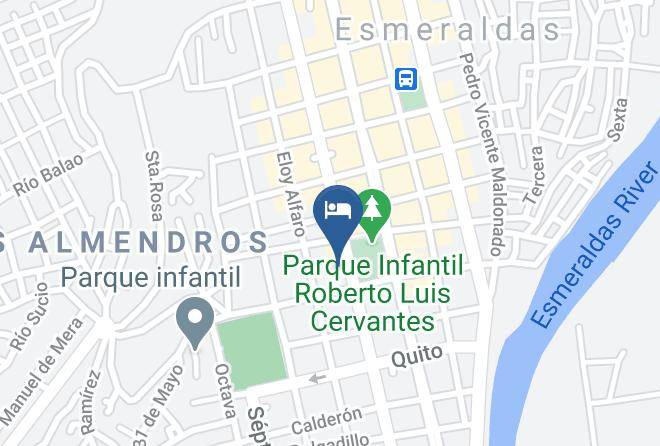 Esmeraldas - Hotel Shekinah Internacional Maps