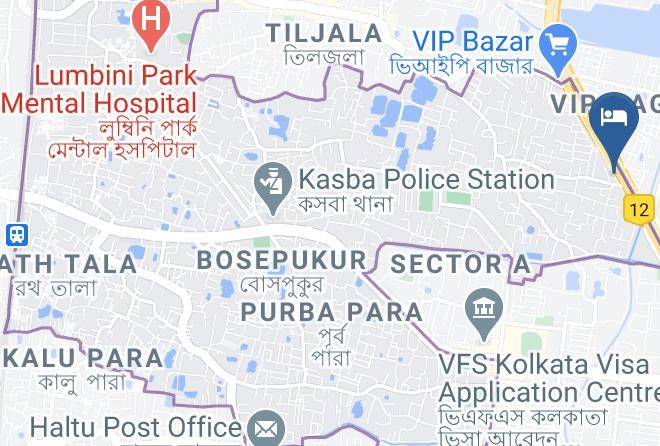 Kolkata - Hotel Sheldon Maps