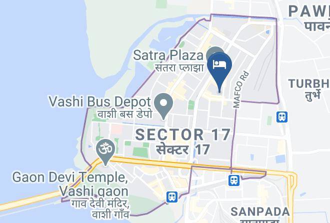 Navi Mumbai - Hotel Shelter Palace Maps