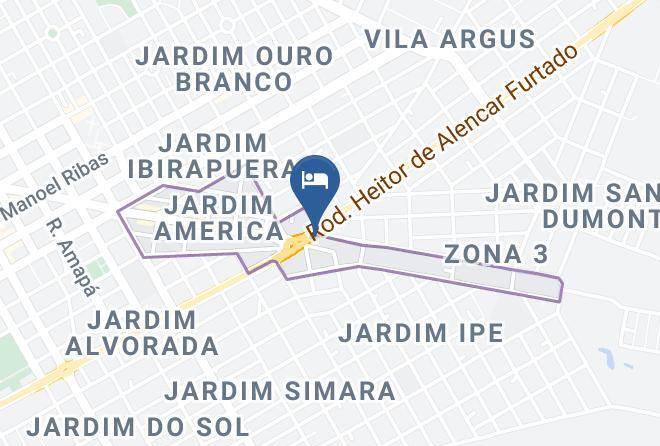 Hotel Shelton Paranavai Map