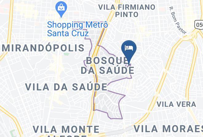 Sao Paulo Cursino - Hotel Shelton Maps