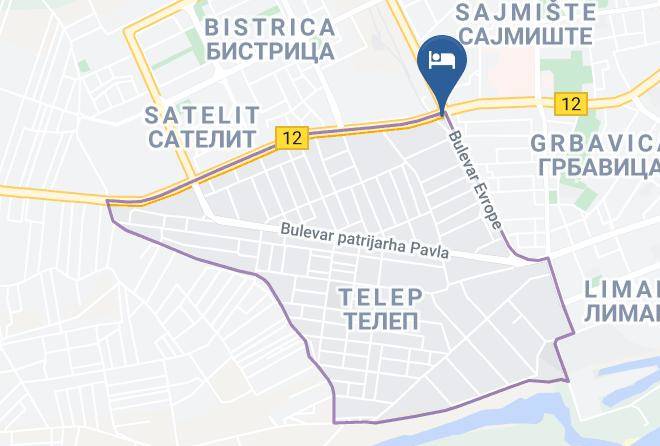 Juzno Backi - Sheraton Novi Sad Maps