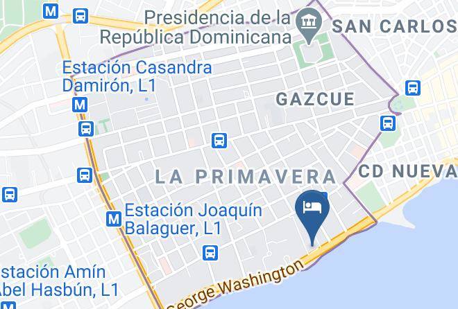 Santo Domingo De Guzman - Sheraton Santo Domingo Hotel Maps