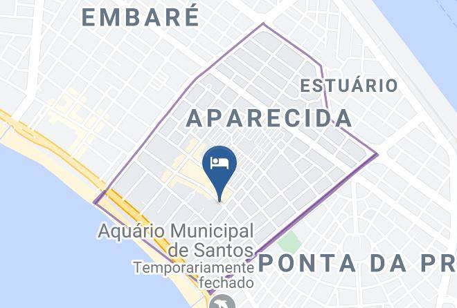 Santos - Hotel Sheraton Santos Maps