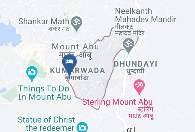 Mount Abu - Hotel Sheratone Mount Abu Maps