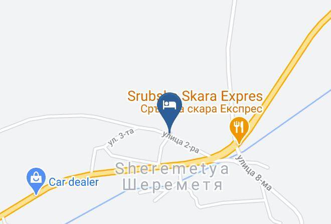 Hotel Sheremetya Map