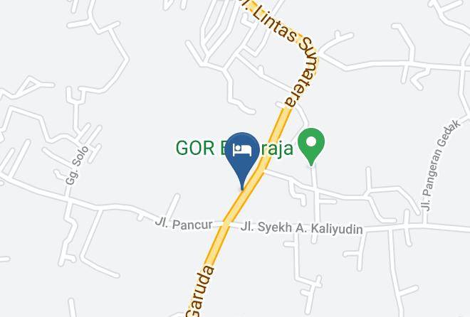 Ogan Komering Ulu Regency - Hotel Sherin's Syariah Baturaja Maps