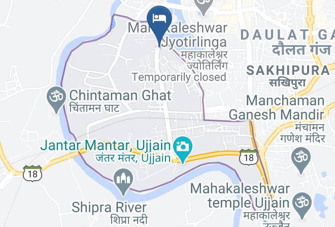 Ujjain - Hotel Shikhar Inn Maps