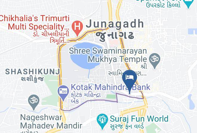 Junagadh - Hotel Shikhar Palace Maps