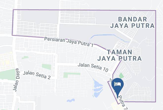 Johor Bahru - Hotel Shiki Maps