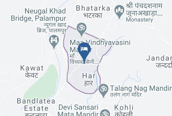 Palampur - Hotel Shilpi Shivala Maps