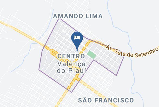Valenca Do Piaui - Hotel Shimamoto Maps