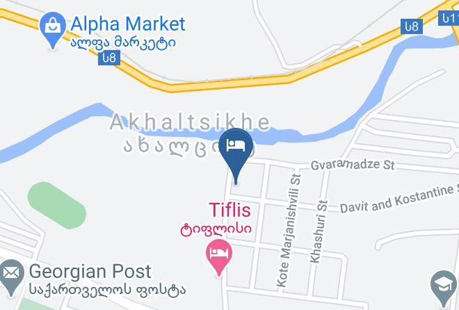 Akhaltsikhe - Hotel Shin Maps