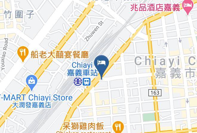 Chiayi City - Hotel Shin Kao Maps