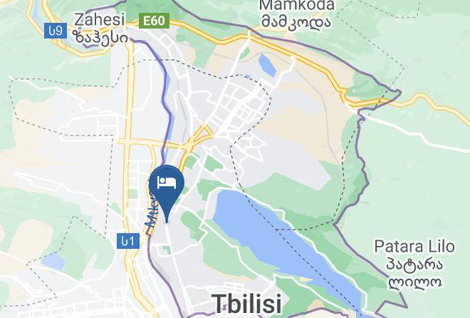 Tbilisi - Hotel Shine On Guramishvili Maps
