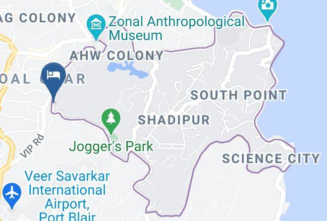 Port Blair - Hotel Shine View Maps
