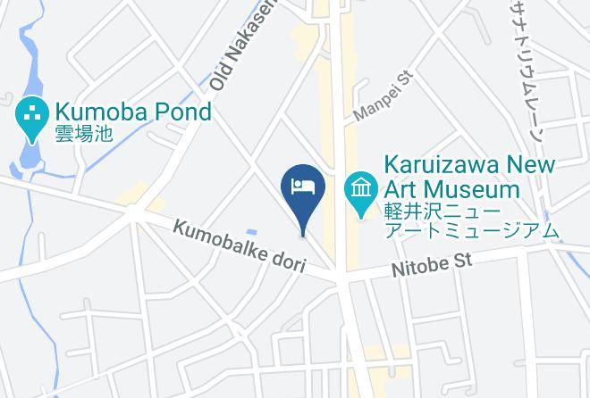 Karuizawa Townkitasaku District - Hotel Shinonome Salon Maps