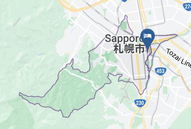 Sapporo City Chuo Ward - Hotel Shinto Maps