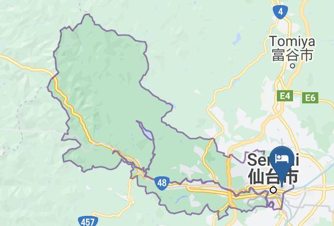Sendai City Aoba Ward - Hotel Shirahagi Maps