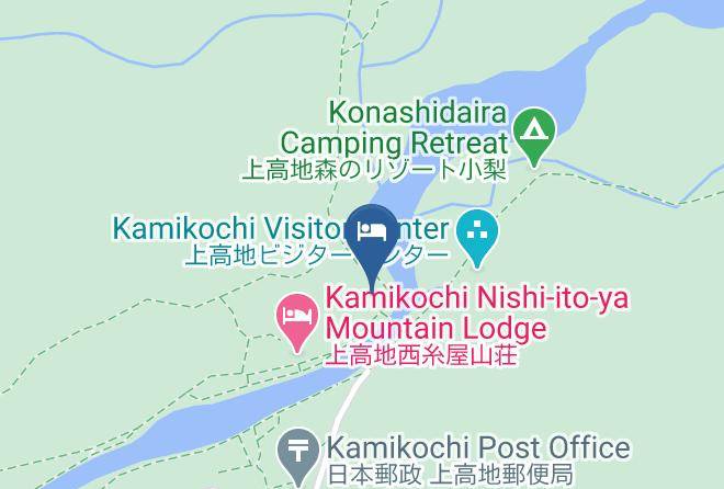 Hotel Shirakabaso Kamikochi Map