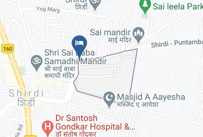 Shirdi - Hotel Shree Sai Vishwa Maps