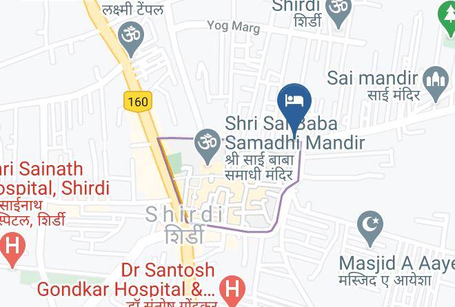 Shirdi - Hotel Shirdi Maps