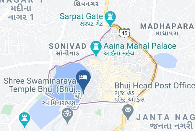 Bhuj - Hotel Shiv Lake Maps