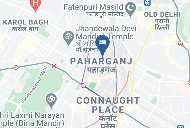 Paharganj - Hotel Shiva Intercontinental Maps