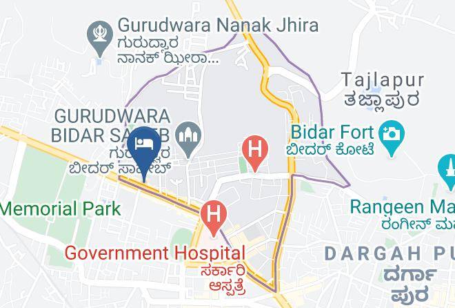Bidar - Hotel Shiva International Maps