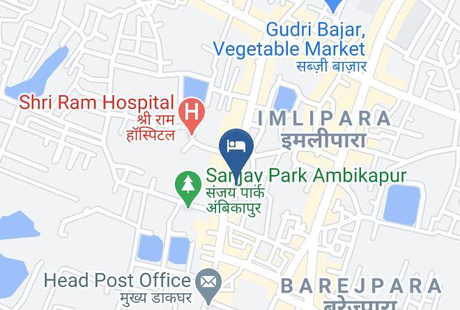 Ambikapur - Hotel Shivgopi Maps