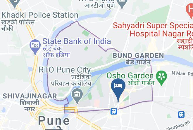 Pune - Hotel Shivkrupa Maps