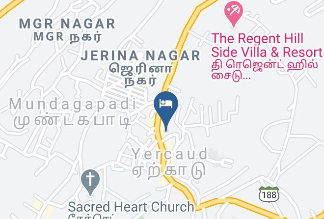 Yercaud - Hotel Shoba Maps