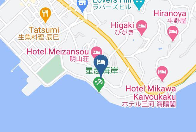 Gamagori City - Hotel Shofuen Maps