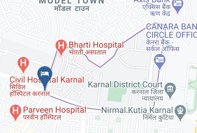 Karnal - Hotel Shohrat Maps