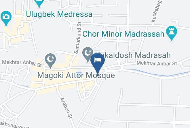 Bukhara - Hotel Shohrud Maps