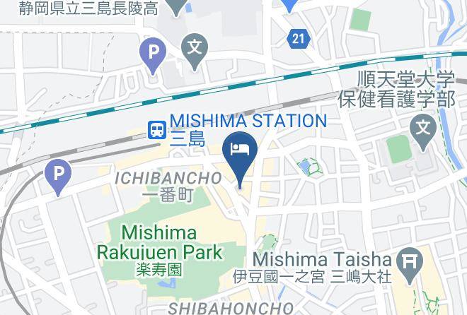 Hotel Shomeikan Map
