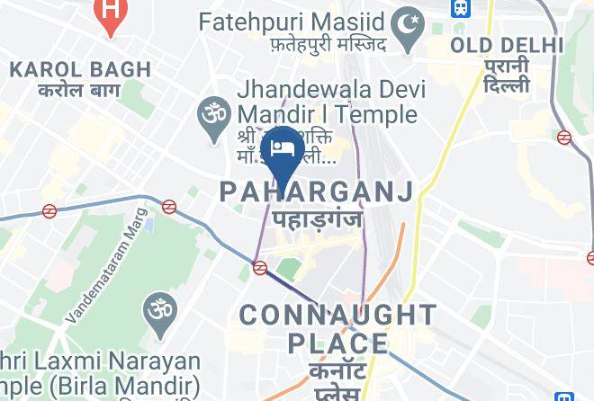 Paharganj - Hotel Shree Bala Ji Dx Maps